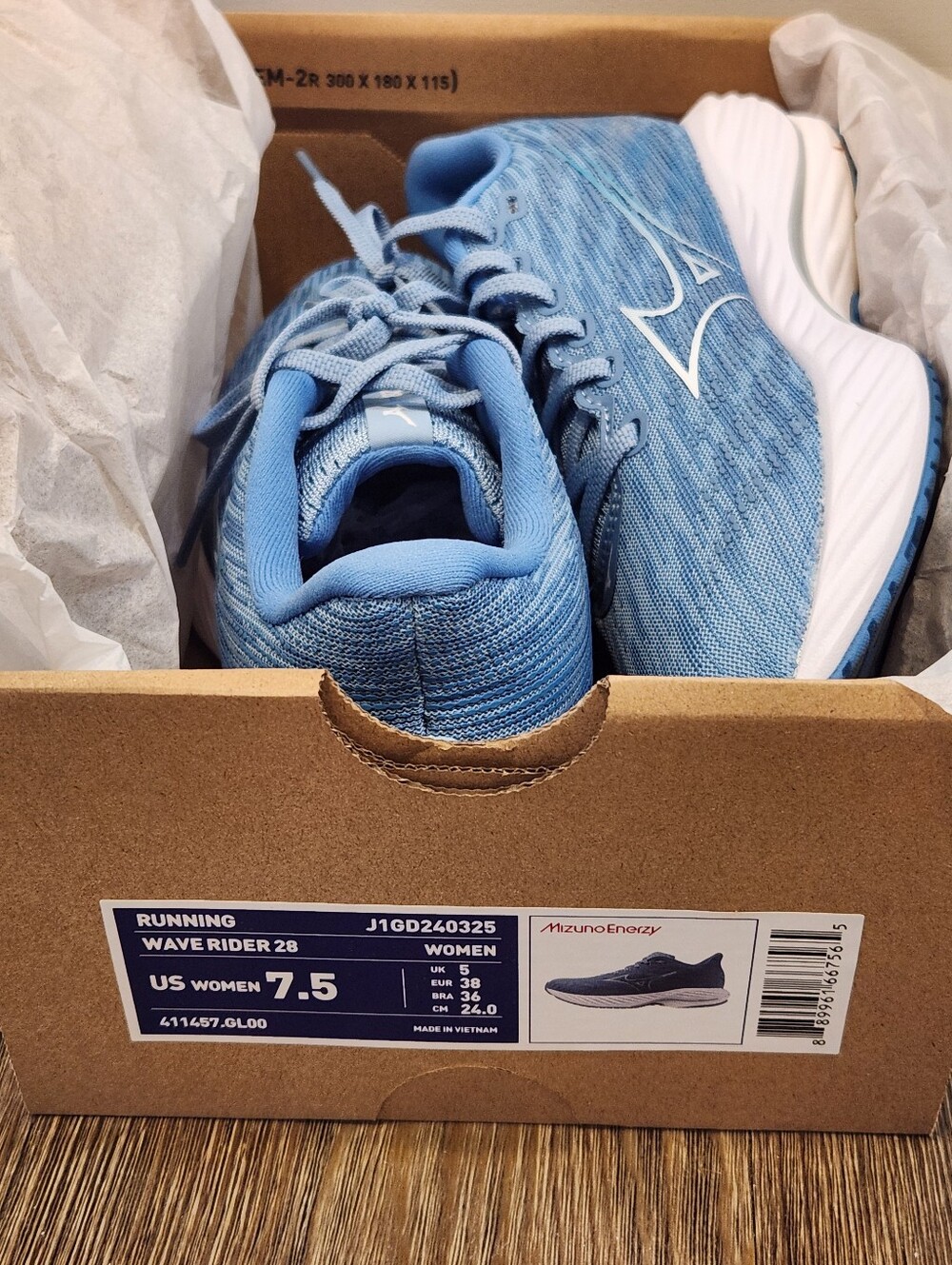 Mizuno Women's Running Shoes — Light Blue